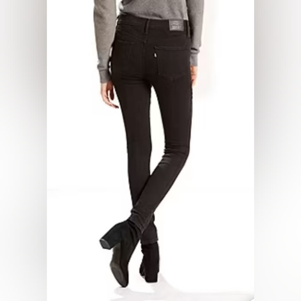 Levi's 311 Black Shaping Skinny Jeans Steller Stretch Mid Rise Size 29 NWT